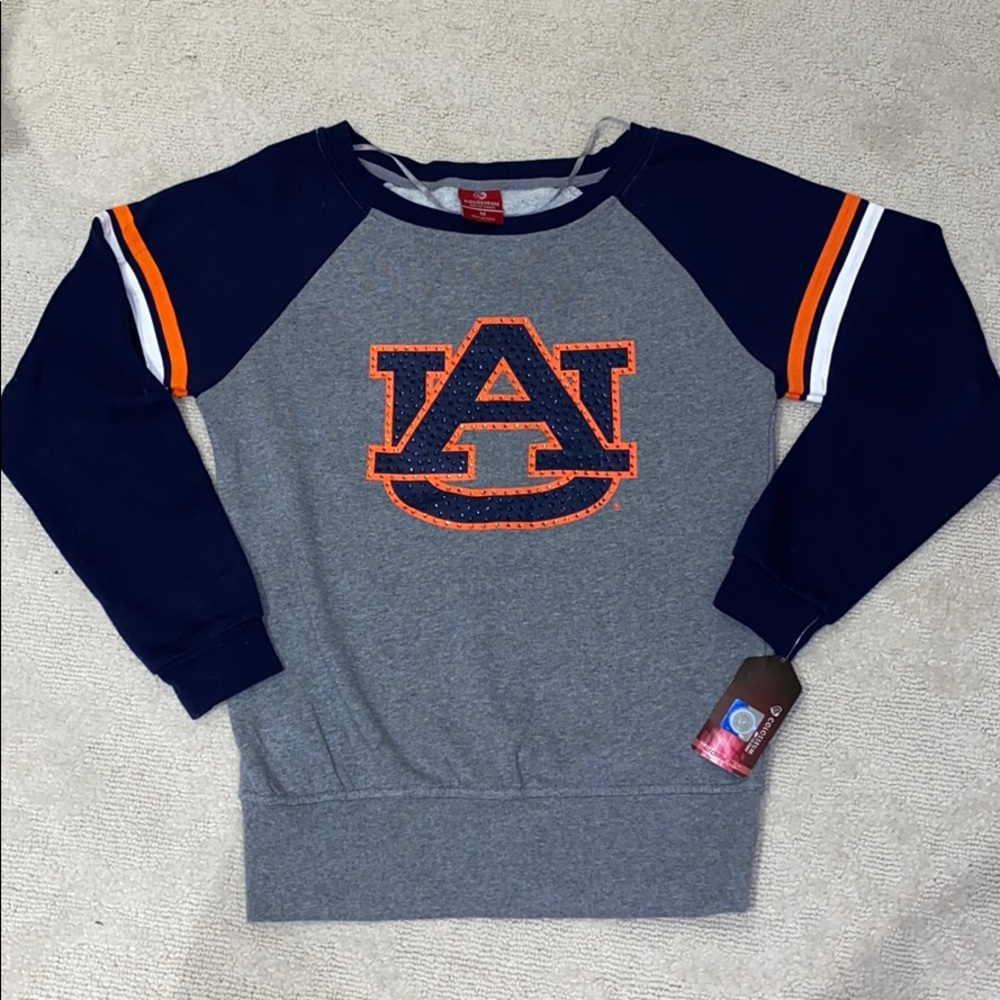 Auburn U girls sweatshirt. Size M ADORABLE NWT